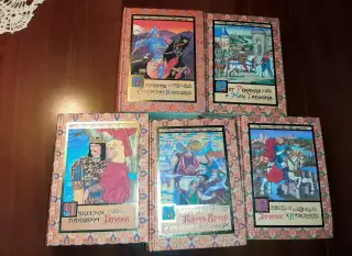 Серия книг Unicornis. 5 томов НОВЫЕ. 1996. Эпосы, мифы, легенды, сказания.