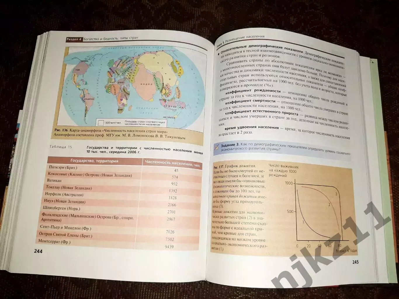 Холина, В.Н. География. Профильный уровень. учебник 10 класс 5