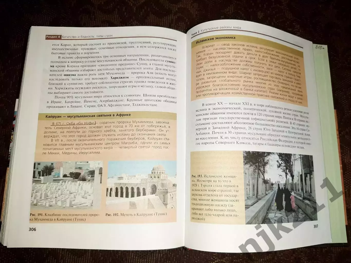 Холина, В.Н. География. Профильный уровень. учебник 10 класс 6