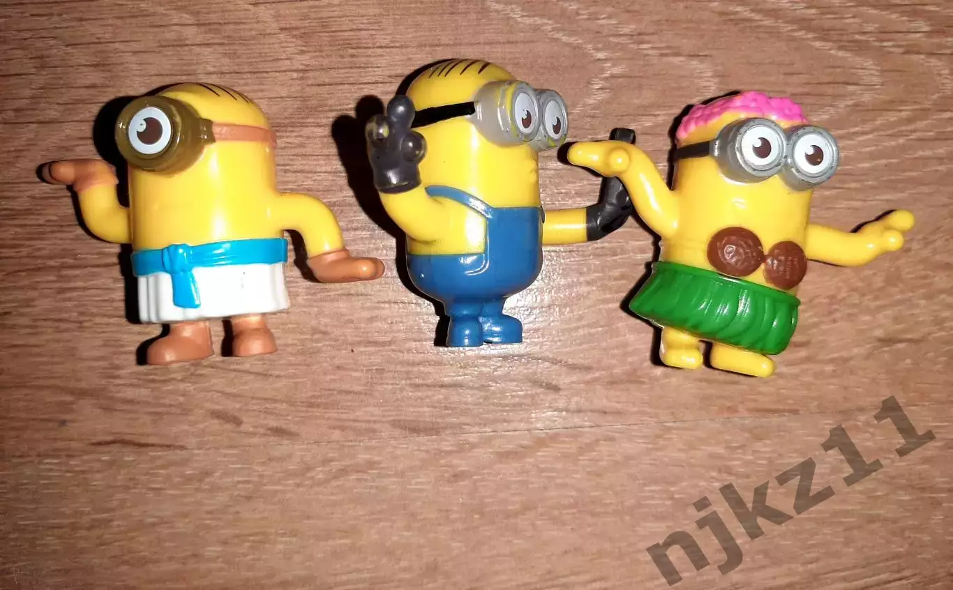 5 миньонов (мягкий и коллекционные) 2