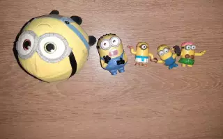 5 миньонов (мягкий и коллекционные)