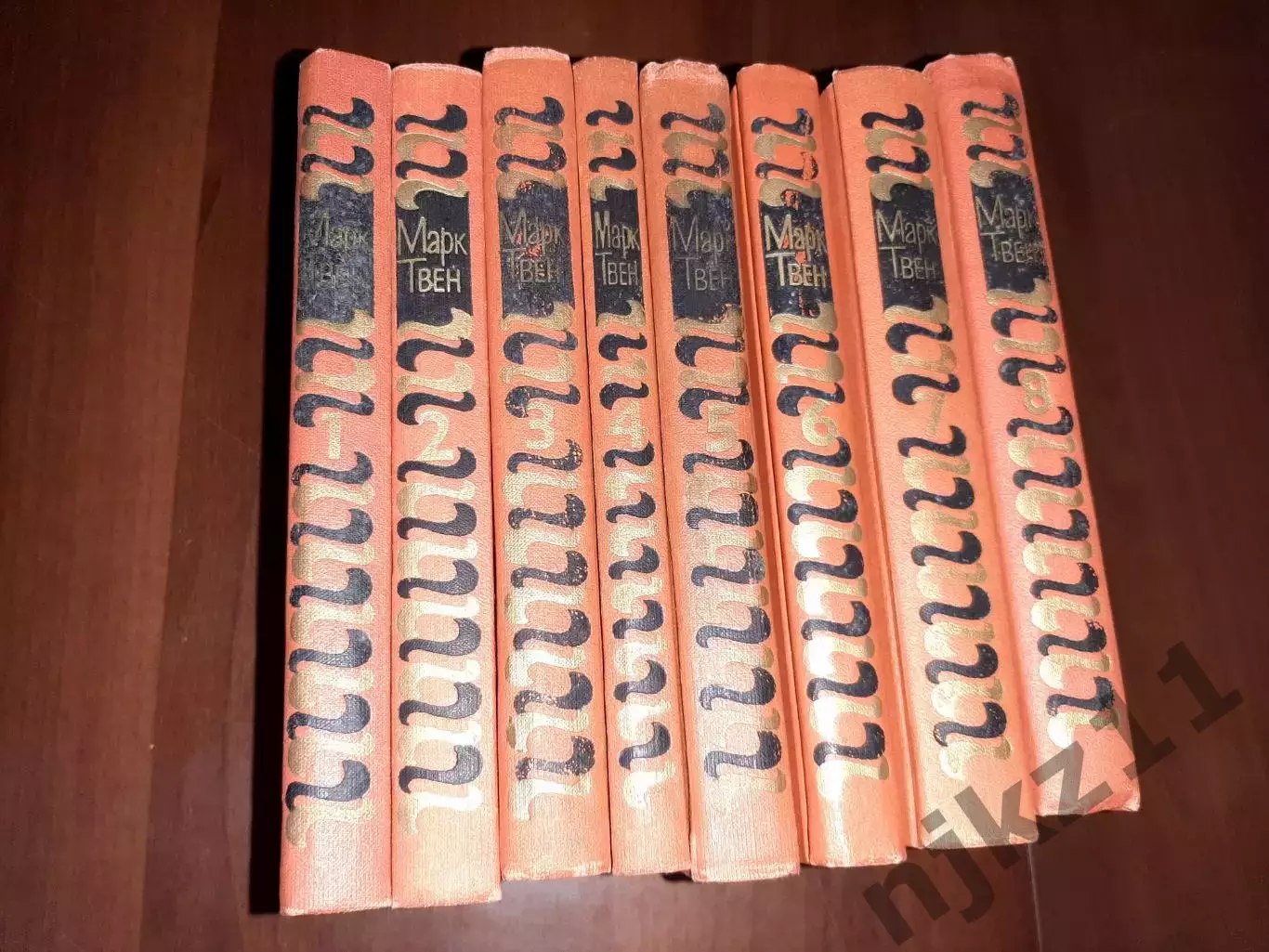 Марк Твен. Собрание сочинений в 8 томах. Комплект М. Правда. 1980 г.