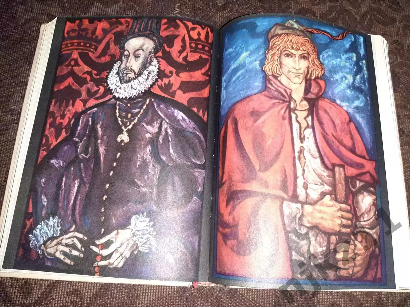 Костер, Шарль Де Легенда об Уленшпигеле и Ламме Гудзаке 1972г много цветных рису 4