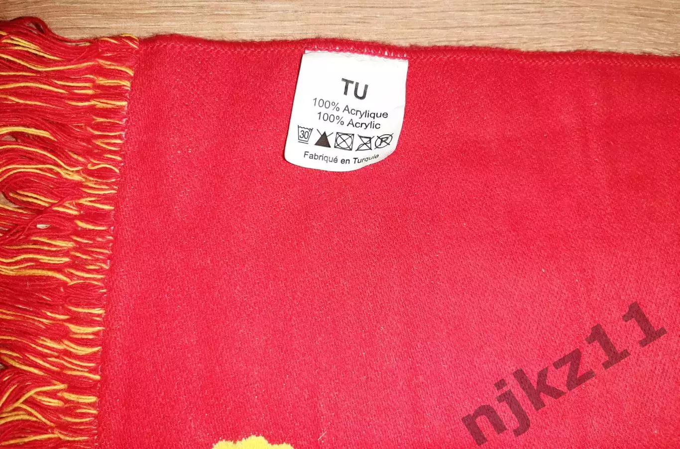 Шарф футбольной Сборной (сборная) Черногории (Черногория, Монтенегро) 2