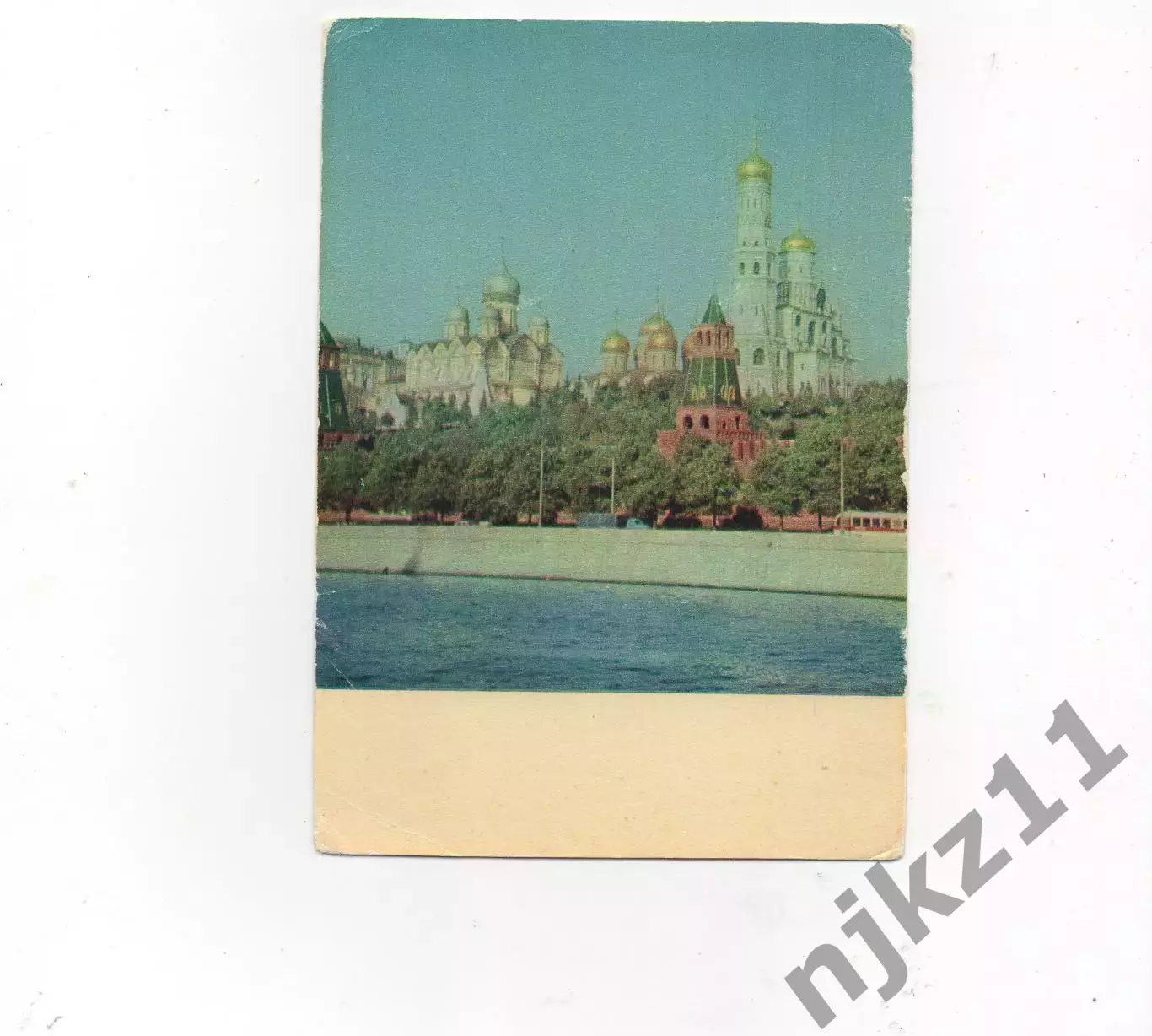 Москва Древние соборы Кремля Тюккеля 1966 Чистая Открытка