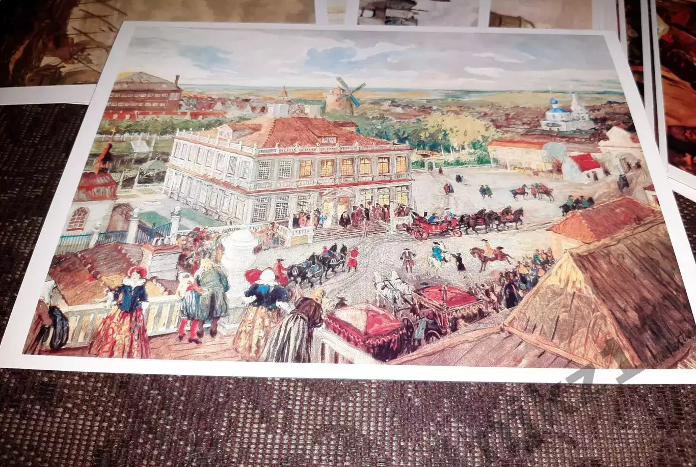 Картины по русской истории. Из издания И.Кнебеля. Москва 1908-1913г. полный комп 7