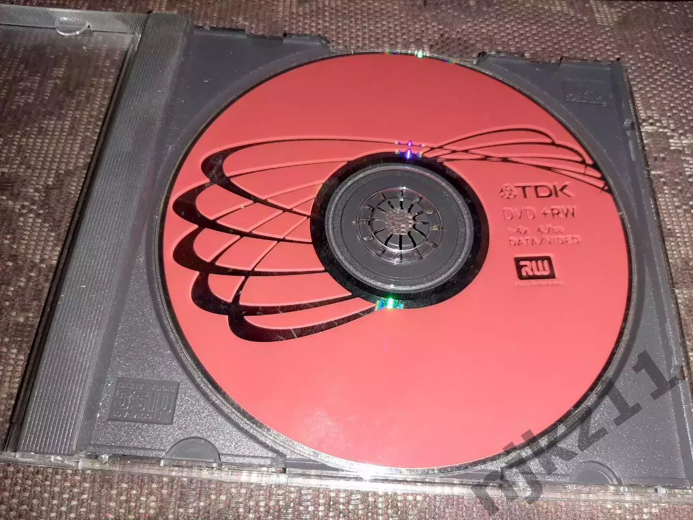 Оптические диски DVD+RW 4 с футлярами. Многоразовая запись! 2