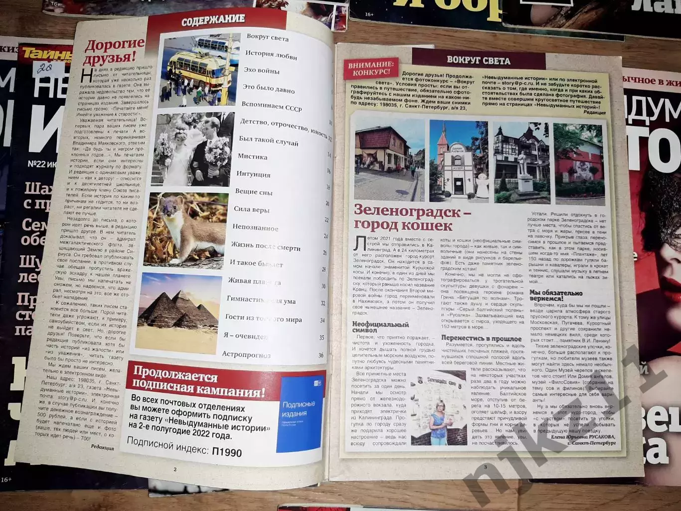 24 журнала Невыдуманные истории, Магические истории 5