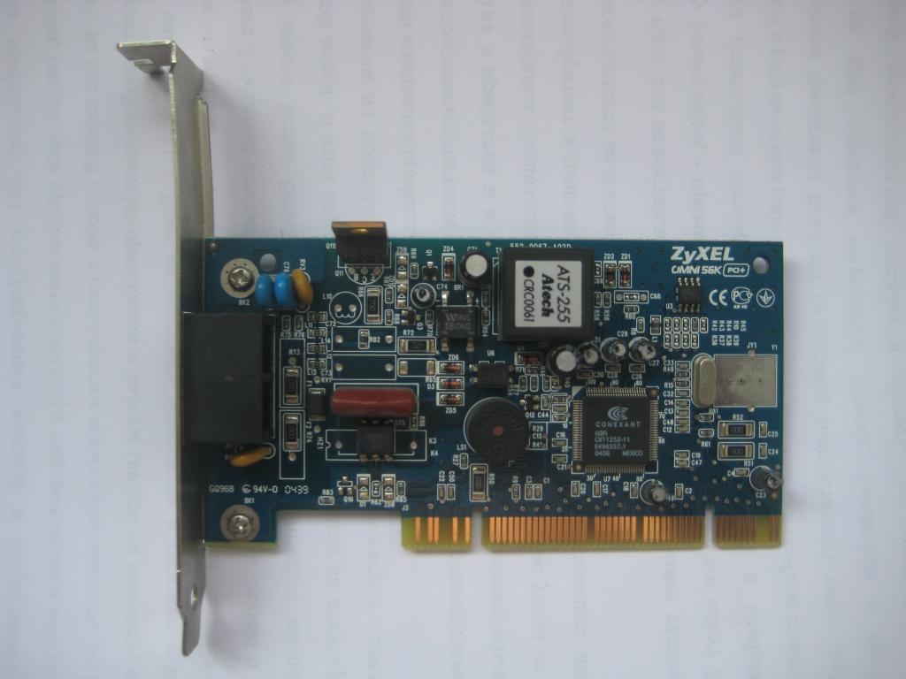 Модем ZyXEL OMNI 56k PCI 1