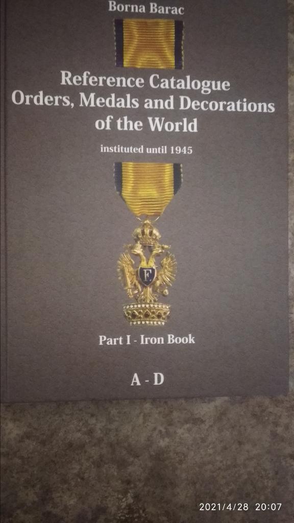 Каталог орденов медалей и знаков отличия мира 3
