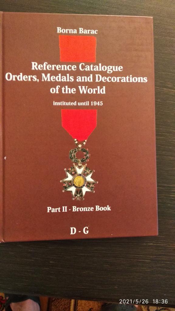 Каталог орденов медалей и знаков отличия мира до 1945 1