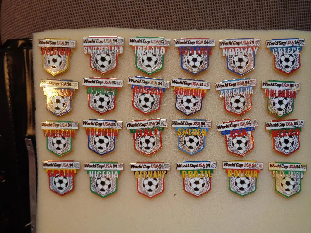 Чемпионат мира по футболу 1994 год Штамп на реверсе.