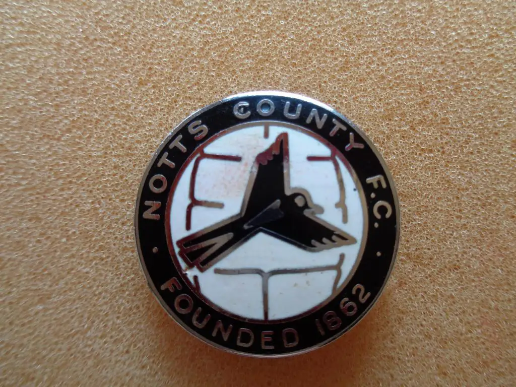 Ноттс Каунти Англия 6 клеймо на реверсе