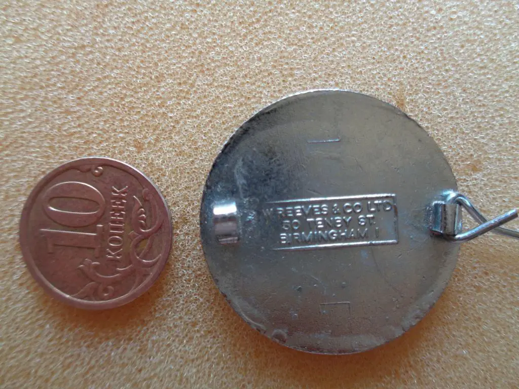 Ноттс Каунти Англия 6 клеймо на реверсе 1