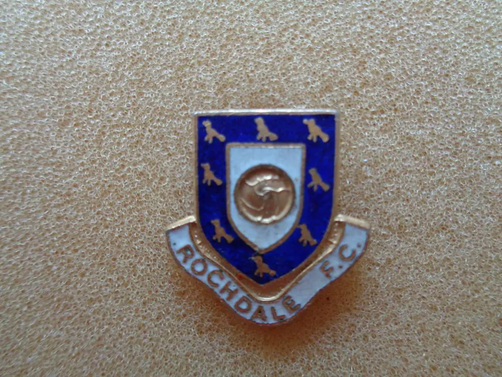 Рочдэйл АФК Англия Сзади клеймо Coffer