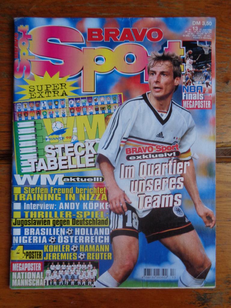журнал Браво - Спорт Германия 1998 г.
