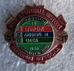 Спартак,Динамо Москва,ЦДСА (ЦСКА) призеры 1956 г.история