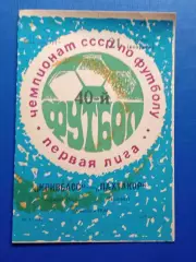 Кривбас-Пахтакор Ташкент 21.06.1977 г.