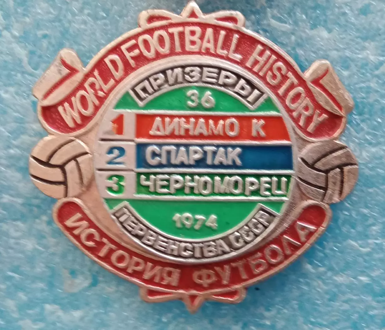 Динамо Киев,Спартак,Черноморец призеры 1974 г.история