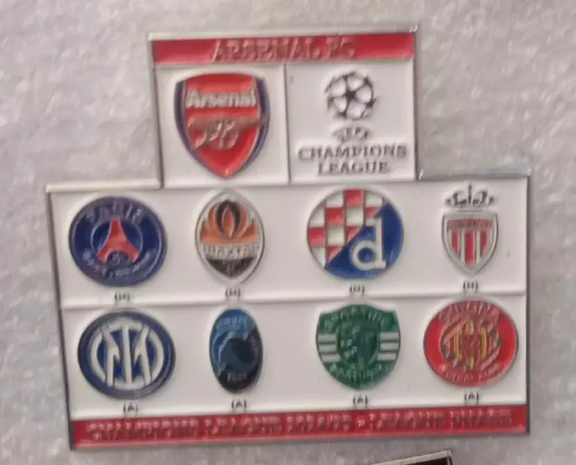 Арсенал,ПСЖ,Шахтер,Динамо Заг.Монако,Интер,Аталанта,Спортинг,Жирона 2024/25 г.