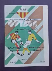 Кривбас-Вагоностроитель Стаханов 14.05.1992 г.