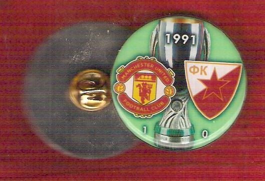 Манчестер Юнайтед Англия-Црвена Звезда Югославия Супперкубок 91г.тяжелый