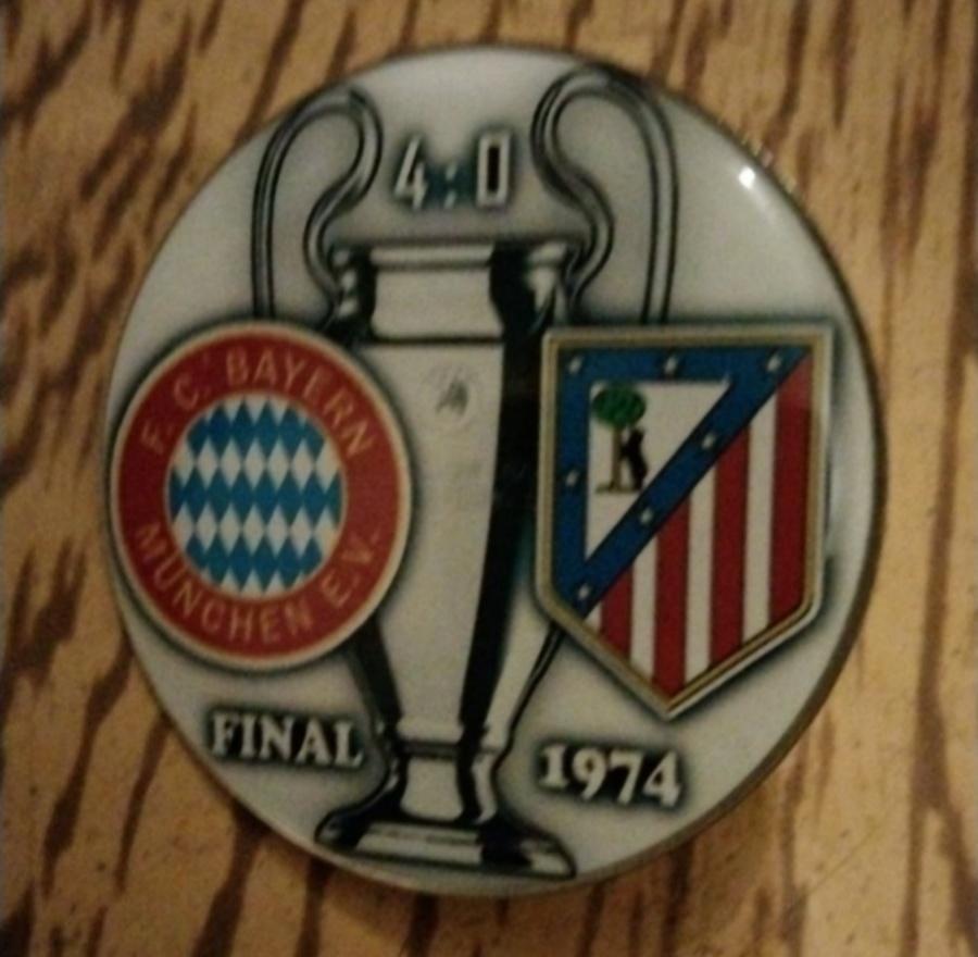 Бавария-Атлетико Мадрид финал Кубка Европейских Чемпионов 74 г.