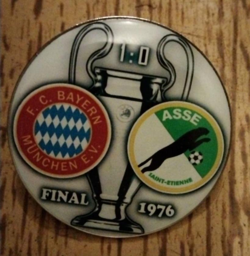 Бавария-Сэнт-Этьен финал кубка Европейских Чемпионов 76 г.