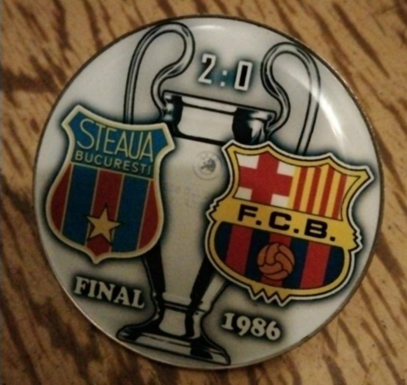 Стяуа-Барселона финал Кубок Европейских Чемпионов 86 г.
