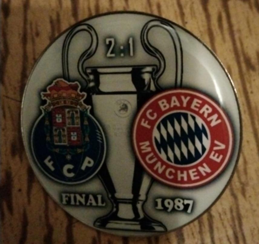 Порто-Бавария финал Кубок Европейских Чемпионов 87 г.