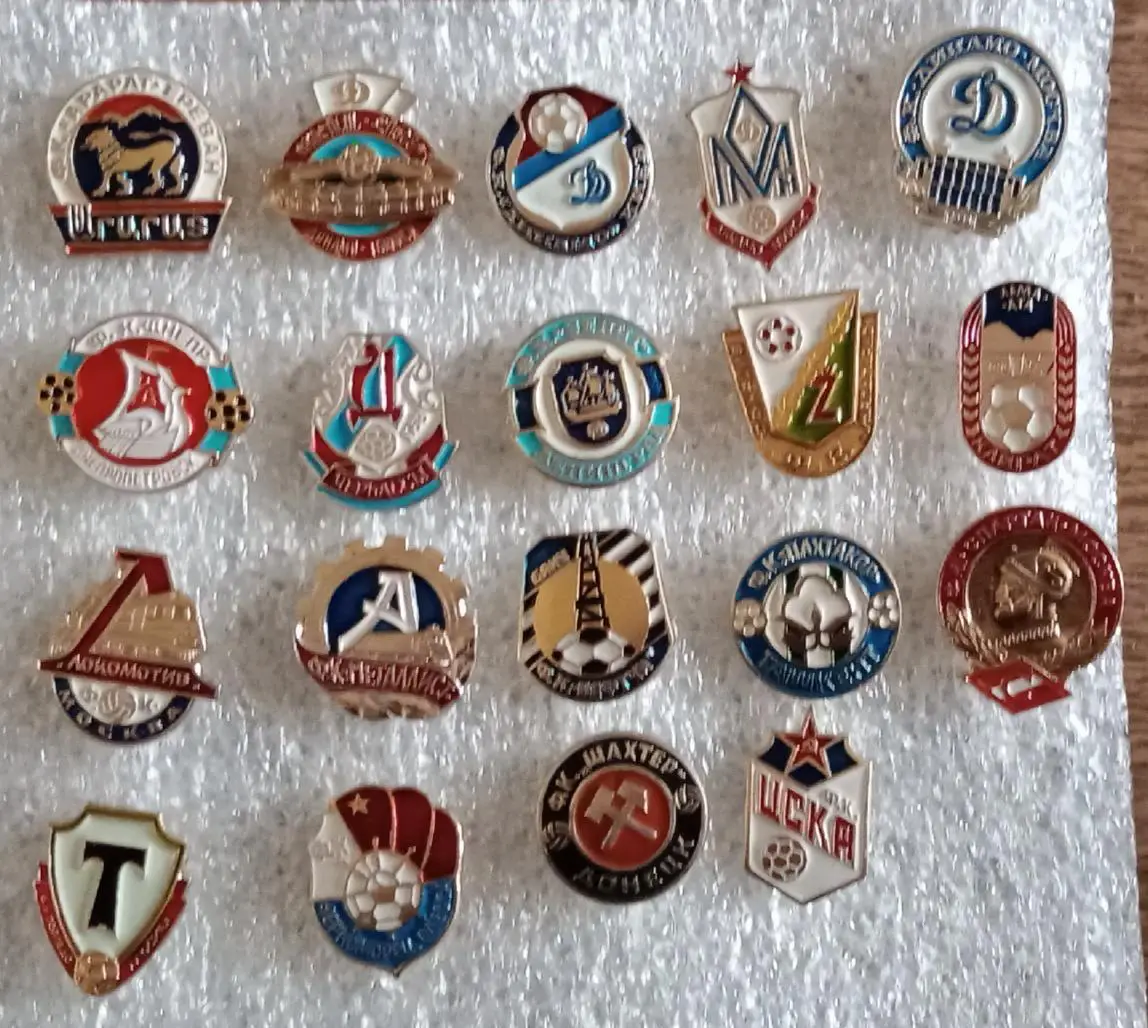 Динамо Киев,Тбилиси,Москва,Минск,Спартак,Днепр,Шахтер,Металлист полный набор