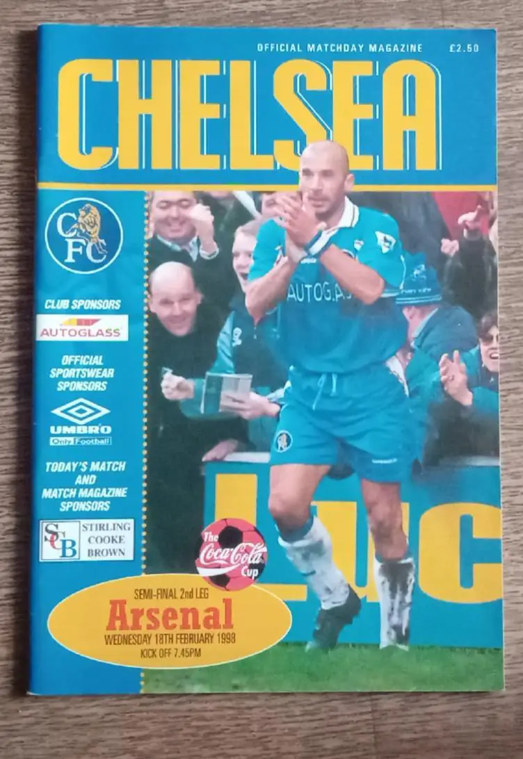 Челси-Арсенал 1998 г
