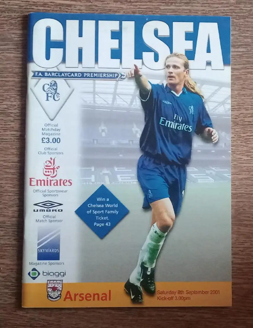Челси-Арсенал 2001 г.