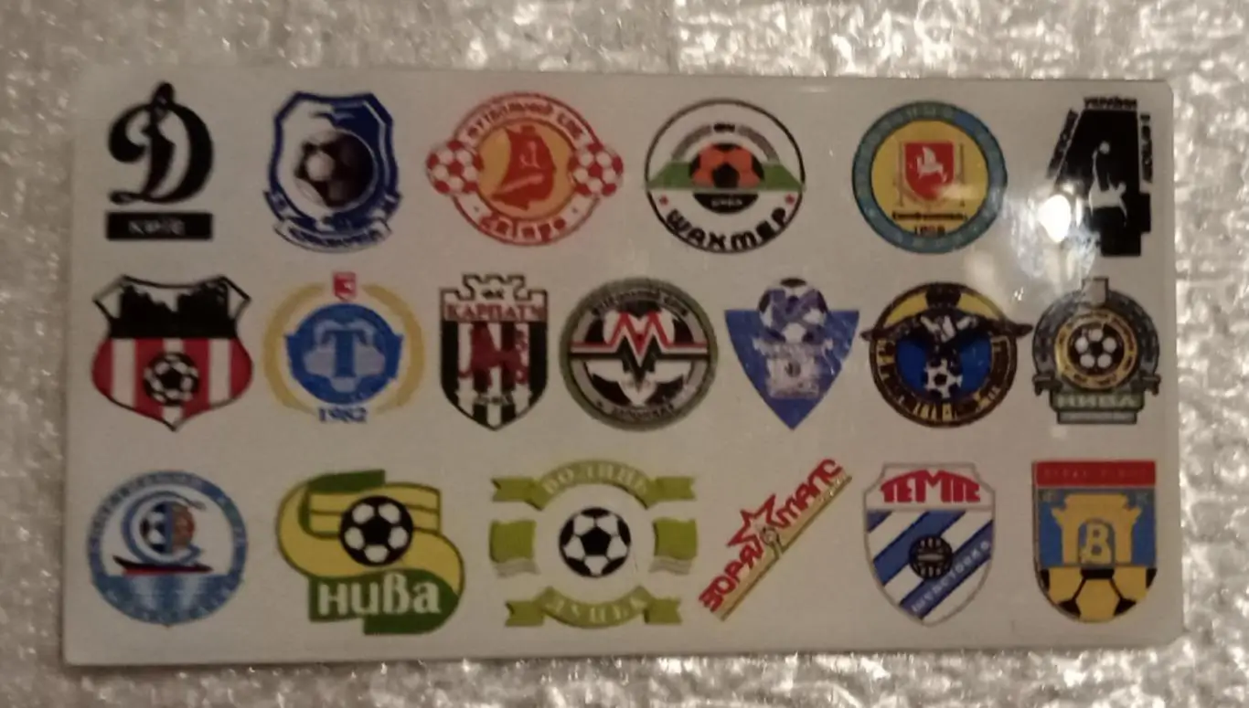 Динамо Киев,Черноморец,Днепр,Шахтер,Заря Малс,Карпаты,Нива Винница,Тернополь 94-