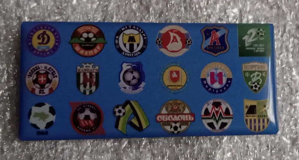 Динамо Киев,Шахтер,Металлург Донецк,Запорожье,Днепр,Карпаты,Черноморец,Волынь 02