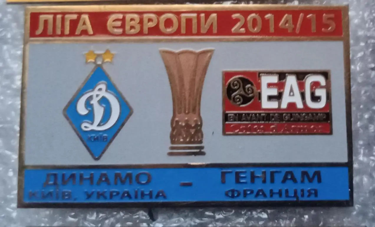 Динамо Киев-Генгам 2014-2015 г.