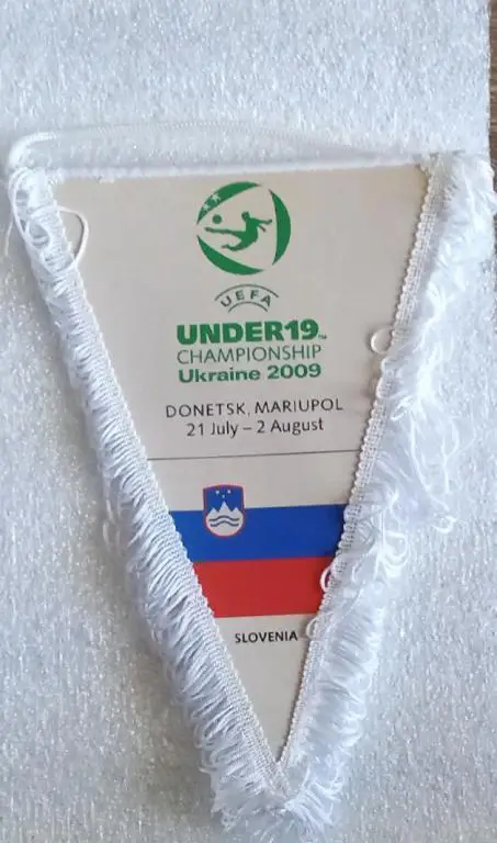 футбол Словения Чемпионат Европы юноши 09 г.официальный