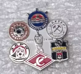 Шахтер,Кузбас,Спартак Янальчик,Заря,Таврия,Черноморец 2-я зона 1980 г.