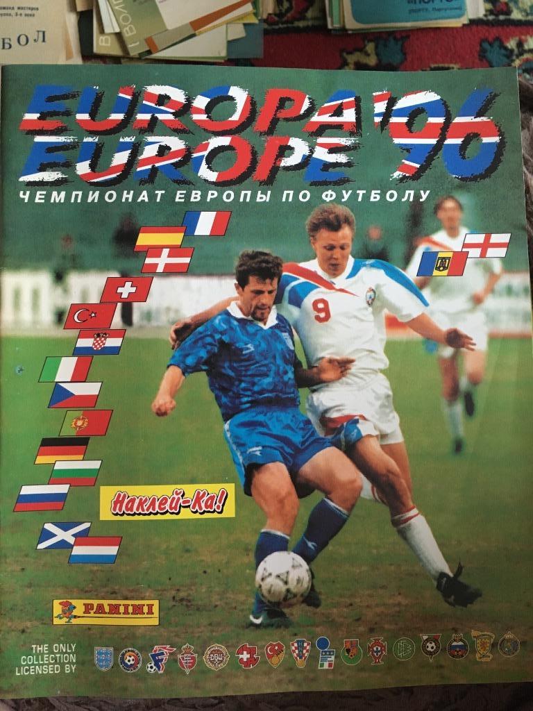 Альбом для Наклеек Евро 1996 Панини Футбол