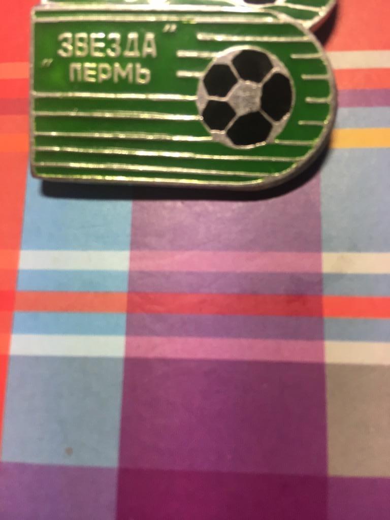 Знак Звезда Пермь СССР Россия футбол