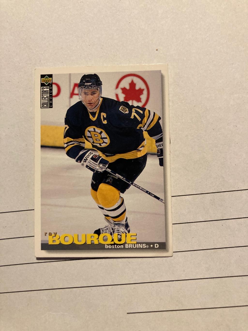 Карточка Ray Bourque / Рэй Бурк (Boston Bruins/Бостон Брюинз) НХЛ/NHL