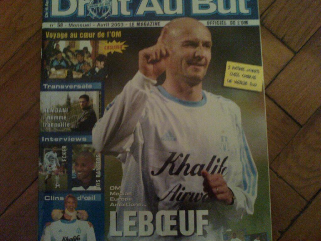 Футбольный журнал. Droit Au But