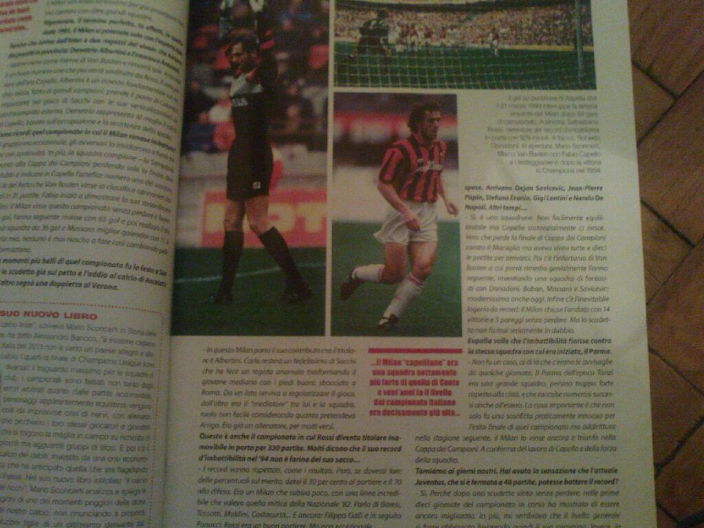 Футбольный журнал Forza milan 3