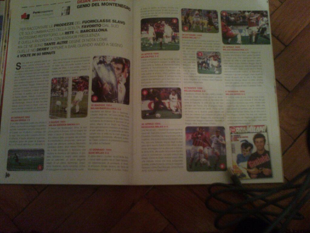 Футбольный журнал Forza milan 4