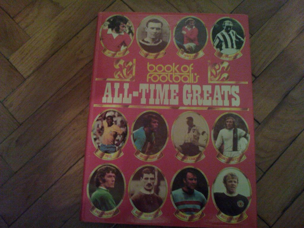 Книга All-time greats (лучшие игроки мира)