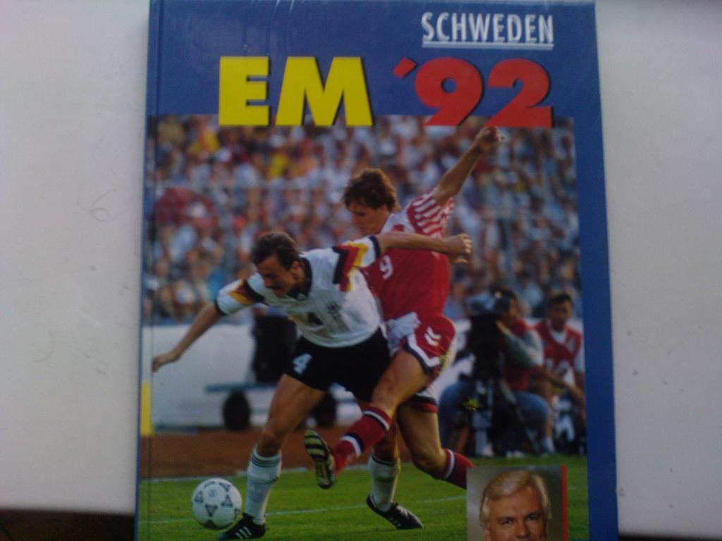 Книга Fussball EM 92 чемпионат европы (германия)(Все матчи ЧЕ с составами )