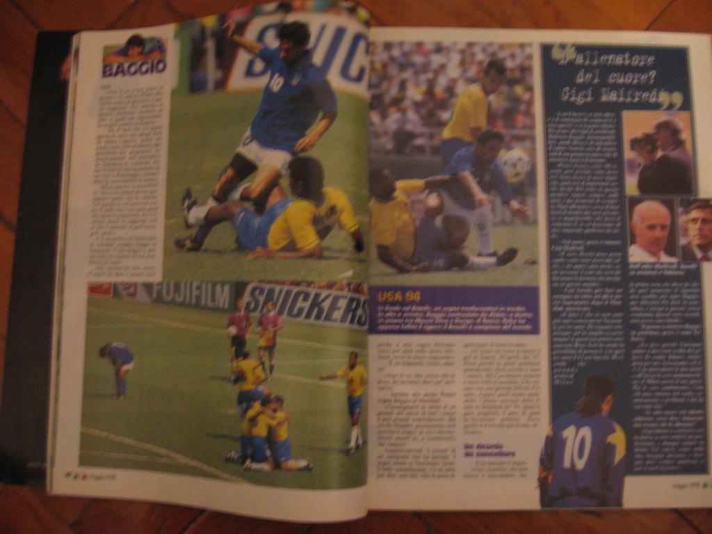 Четыре журнала Calcio 2000.(один без обложки) 4