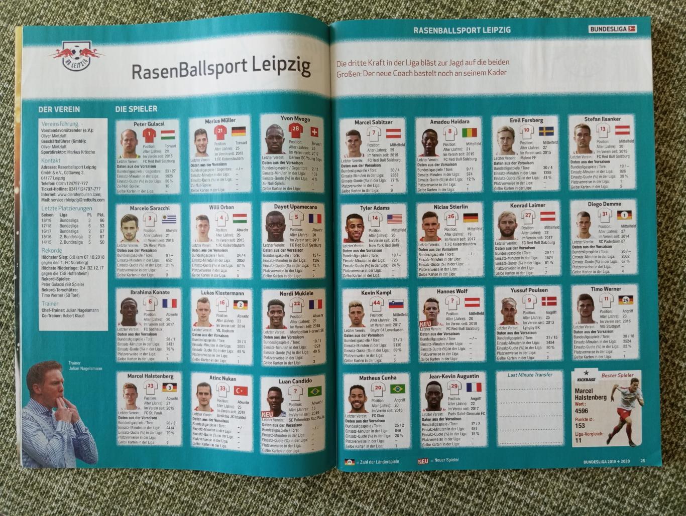 Журнал Sport1. Бундеслига 2019-2020 6