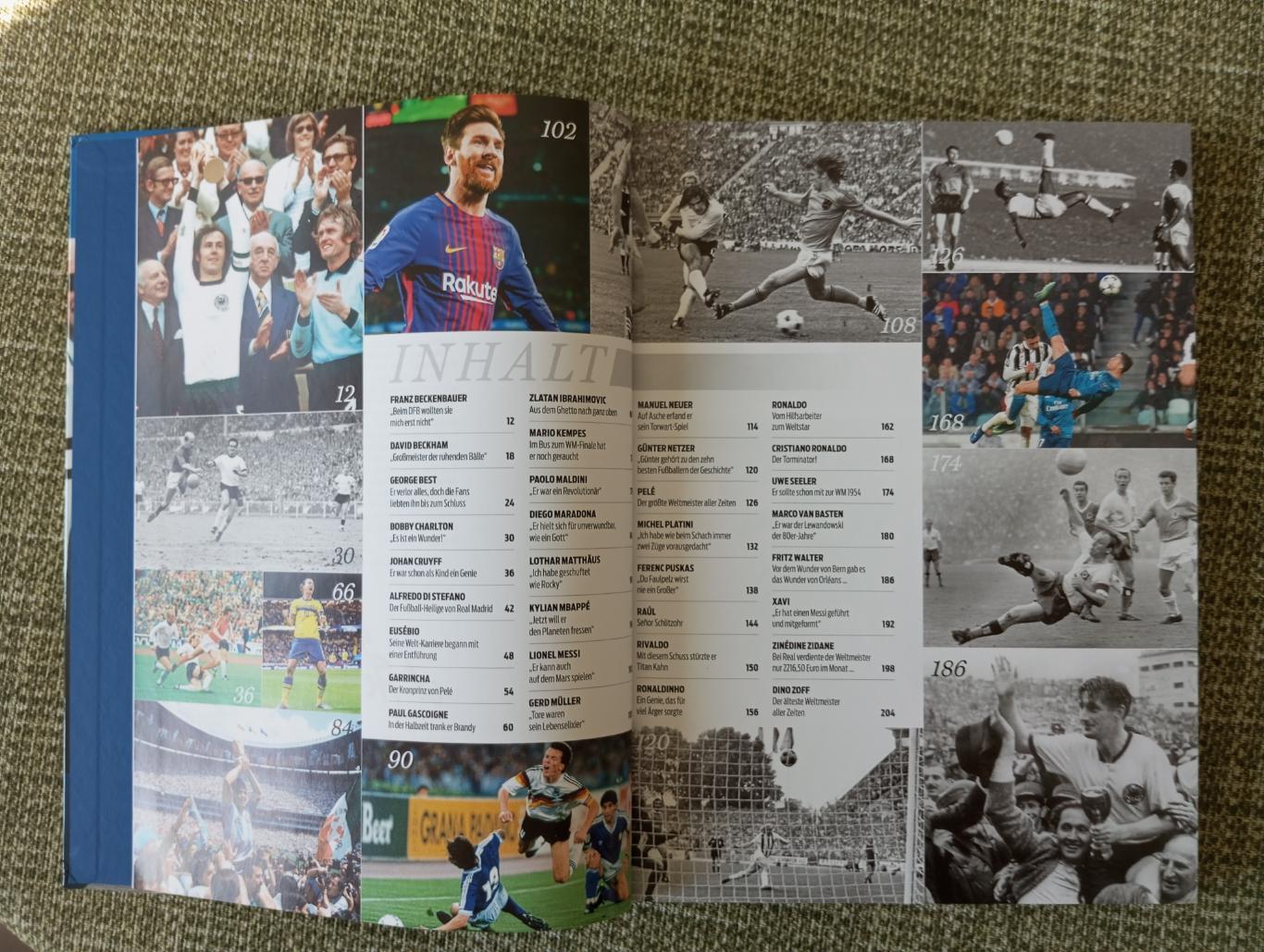 Легенды футбола (лучшие игроки мира) Книга.Sport Bild 1