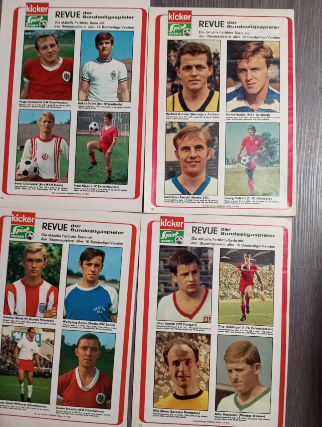 Игроки бундеслиги из kicker 2 1